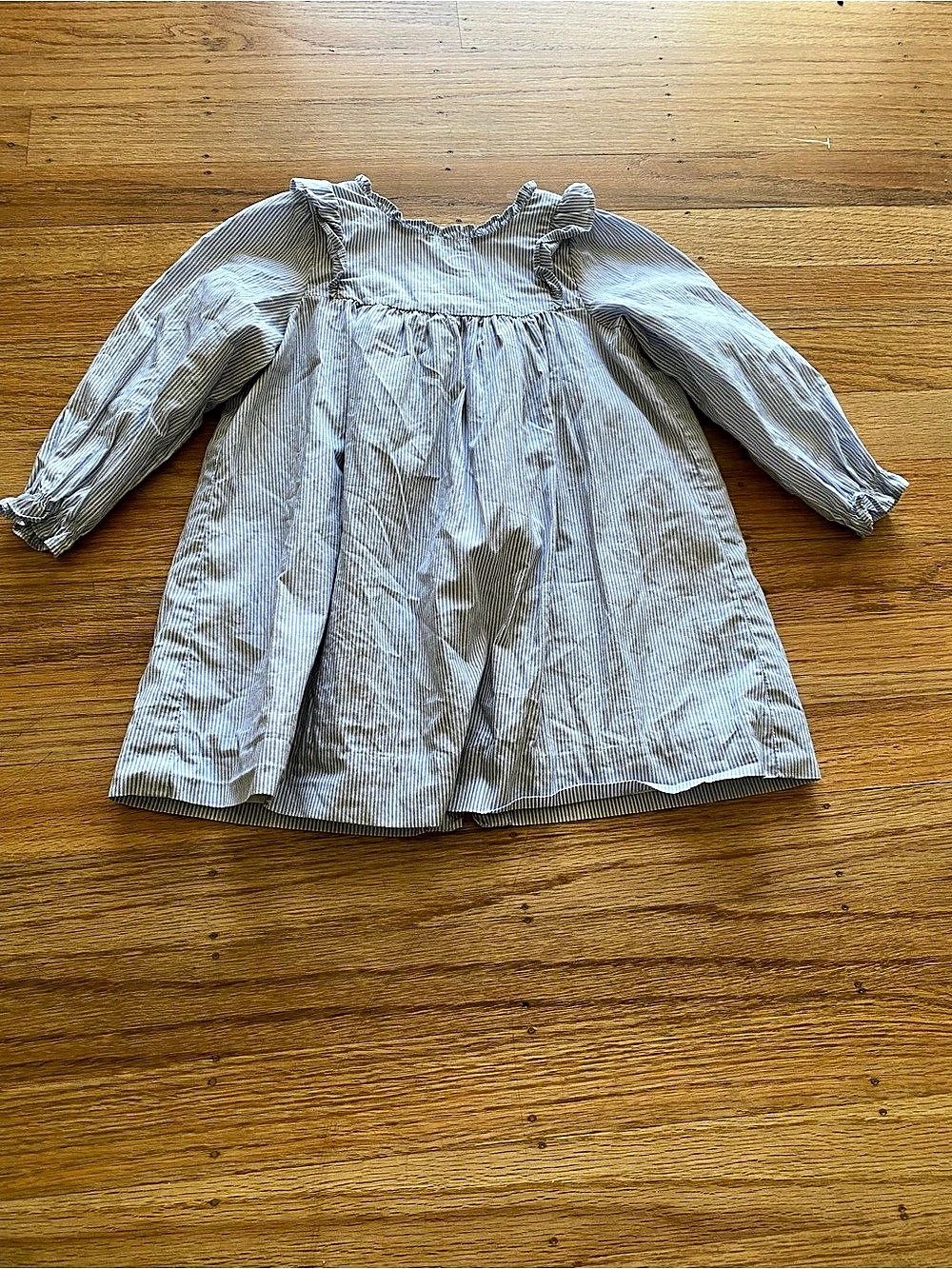 Bonpoint Girls 18M Striped Cotton Dress